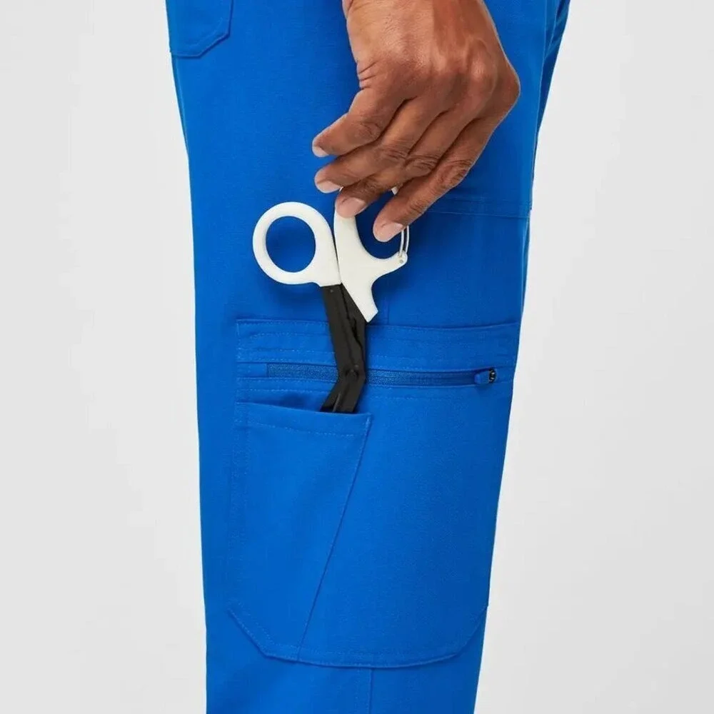 Bundle‎ of 4 Figs Cairo Scrub Pants Blue Men XXL/S Style TM3001S